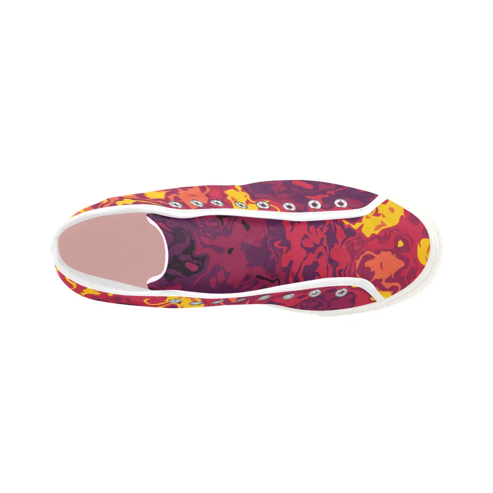 Women's Camouflage Print Canvas High Top Shoes